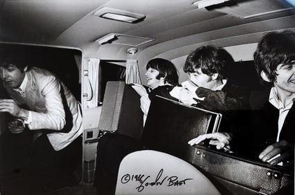 The Beatles departing Crosley Field Cincinnati 1966 August 21