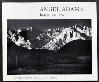 Ansel Adams: Images 1923-1974, First Printing 1974