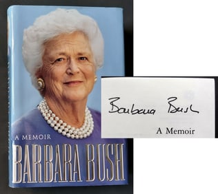 Barbara Bush (Signed): A Memoir Barbara Bush, 1994 First Edition