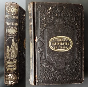 John W. Barber: Barber's Illustrated Proverbs, 1856 First Edition