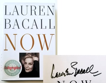 Lauren Bacall (Signed) Now, 1994 First Printing