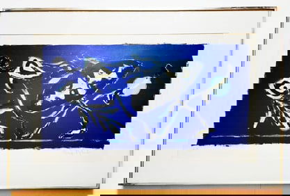 Manfred Schwartz: Oriental Kites 1965 Ed.7/50 Lithograph