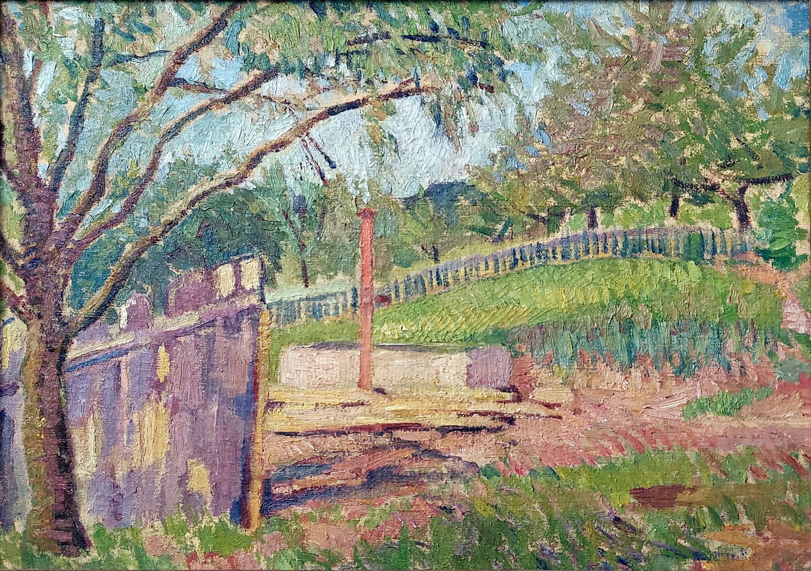 Boris Solotareff: South of France, Oil/Canvas c.1920 (1 of 4)