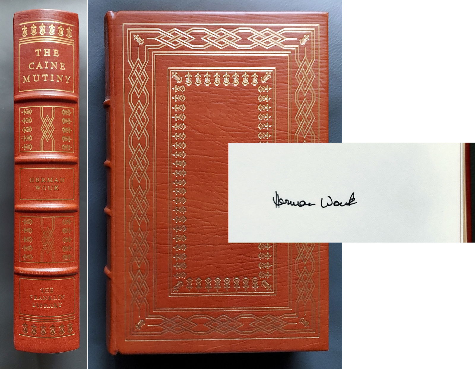 Herman Wouk: The Caine Mutiny, 1977 Signed Ltd Edition (1 of 4)