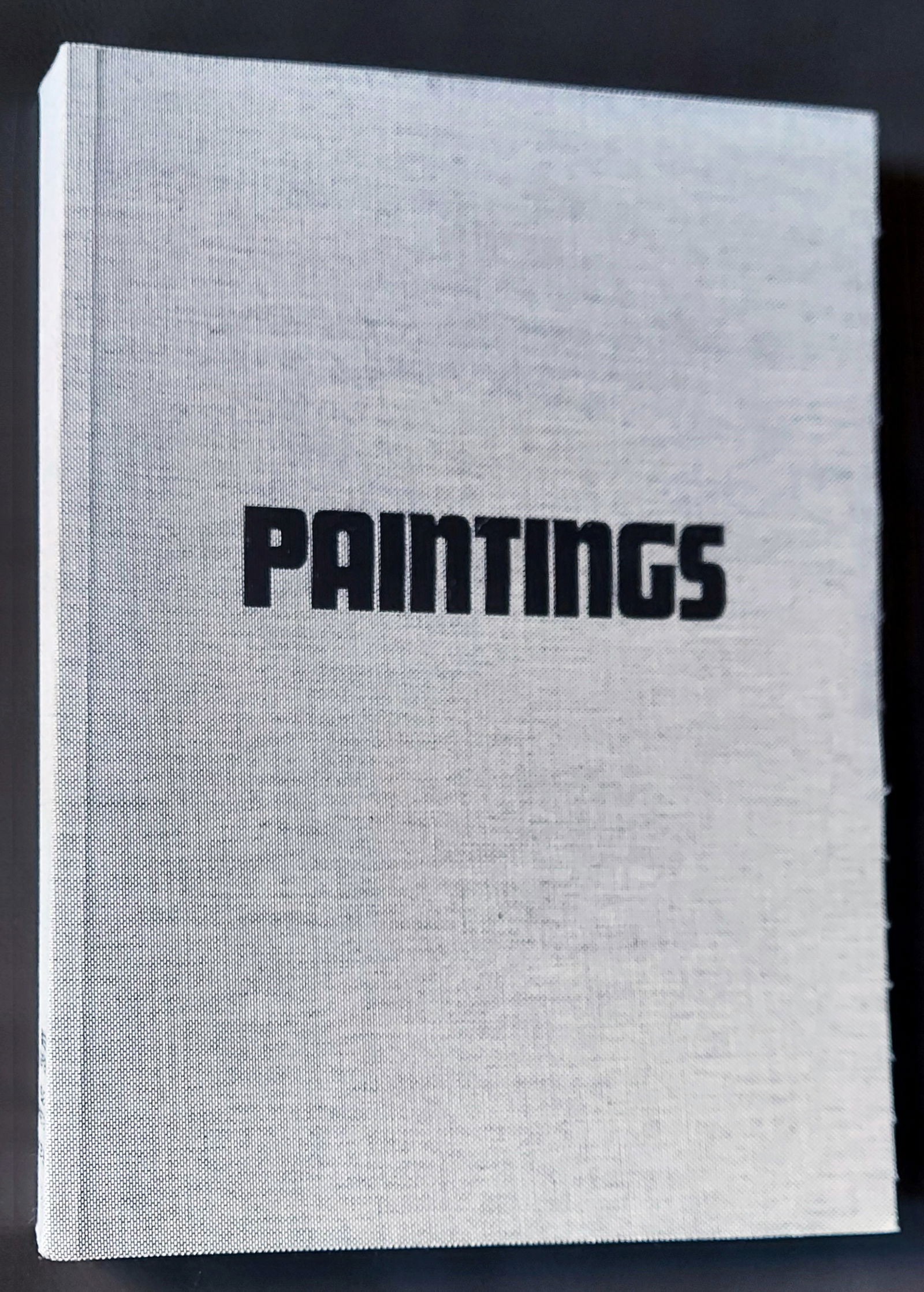 Wade Guyton: Black Paintings 2011 Artist’s Book Unique Edition, (1 of 7)