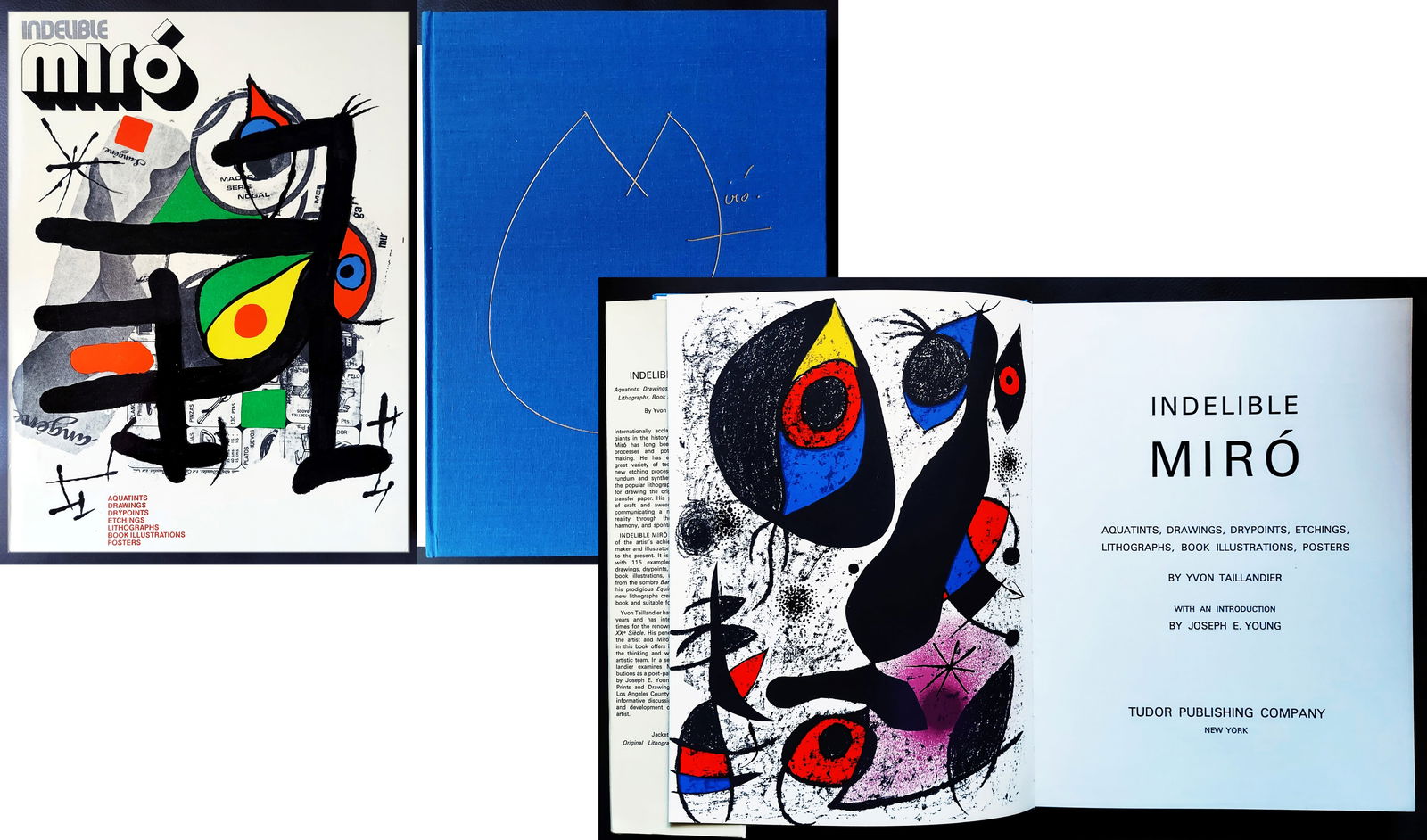 Joan Miro: Two Lithographs Bound in Monograph 1972 (1 of 13)