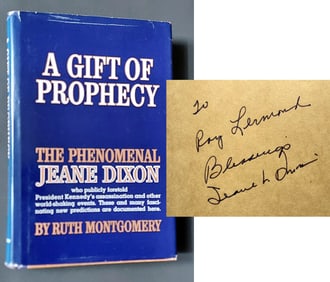 Jeane Dixon (Signed): Gift of Prophecy Phenomenal Jeane Dixon 1965