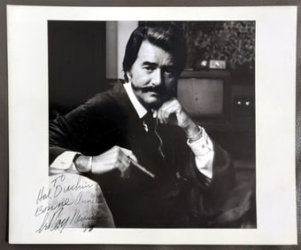 Leroy Neiman inscribed 1980 Silver Gelatin Photograph