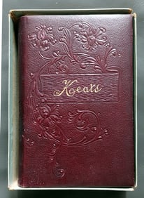 John Keats: The Poetical Works of John Keats c.1900 Leather Bound