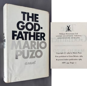 Mario Puzo: The Godfather, First UK Edition 1969