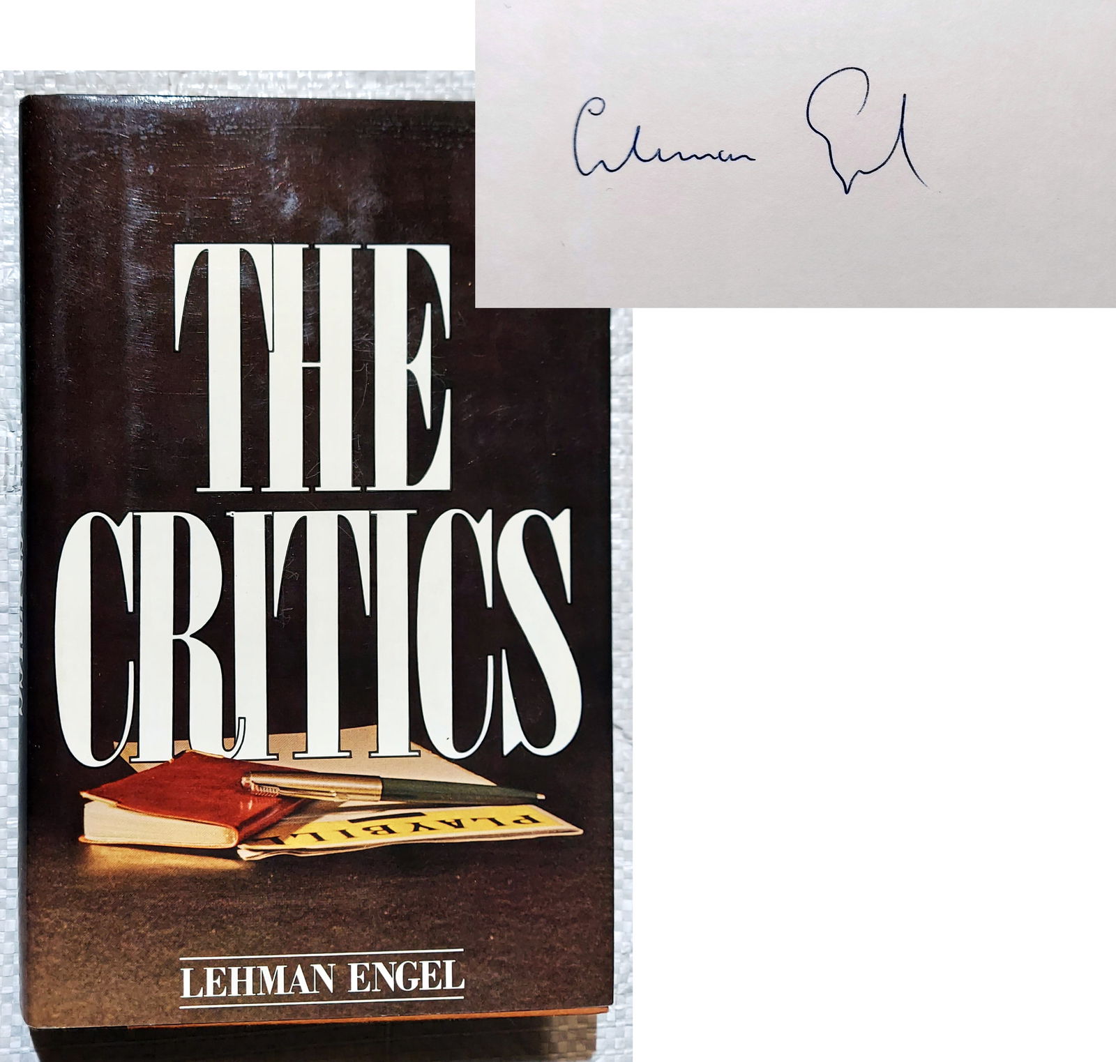 Lehman Engel (Signed): The Critics, 1976 First Edition (1 of 5)