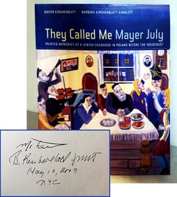 They Called Me Mayer July, Signed First Edition, 2007