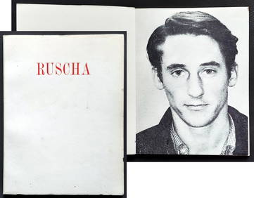 Ed Ruscha: First Exhibition Catalog 1970 Alexandre Iolas Gallery (1 of 4)