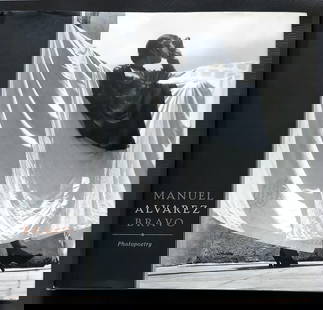 Manuel Alvarez Bravo: Photopoetry, Monograph 2008 First Edition: Manuel Alvarez Bravo (Mexican, 1902 – 2002): Photopoetry First Edition by Chronicle Books, 2008, San Francisco. Printed in Germany. Dimensions: 11.5 x 10.5 x 1.5 in. The monograph includes over 360