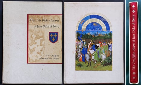 Tres Riches Heures of Jean Duke de Berry 1416, Facsimile 1969