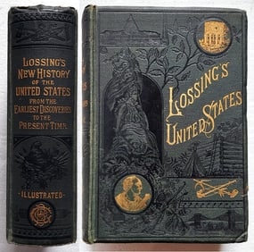 Lossing's New History of the United States, 1881 VERY RARE