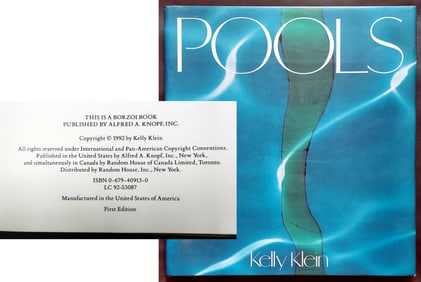Kelly Klein: Pools, 1992 First Edition