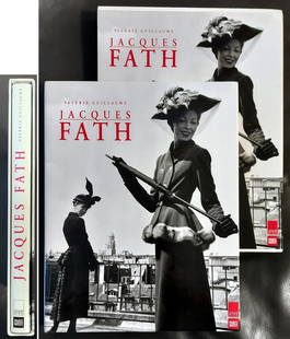 Valerie Guillaume: Jacques Fath, 1993 First Edition: Jacques Fath, by Guillaume Valerie, preface by Hubert de Givenchy. A comprehensive book on the French fashion designer Jacques Fath (1912-1954) who is considered one of the three dominants on postwar