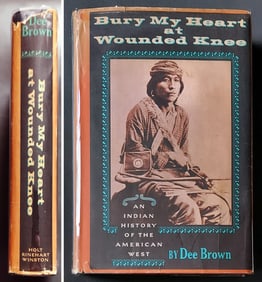 Dee Brown: Bury My Heart at Wounded Knee, 1971 First Edition, Second Printing