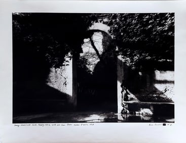 Erica Lennard: Villa d'Este 1979 A.P. Photo Signed/Inscribed