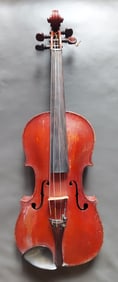 4/4 Violin labeled on Interior: Girolamo Trucco 1757