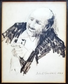 John Grabach: Pastel Drawing 1930s