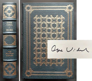 Gore Vidal Signed: Burr 1979 Limited Edition