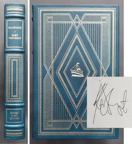 Kurt Vonnegut Signed: Galapagos 1985 Limited First Edition