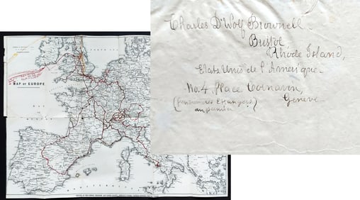 Charles DeWolf Brownell: Drawing Book, 1872