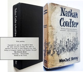 Wendell Berry: Nathan Coulter, 1960 First Printing Stated