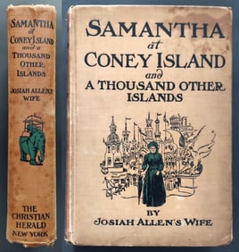 Samantha at Coney Island & a Thousand Other Islands 1911 First Edition