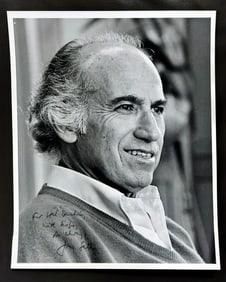 Jonas Salk Signed & Inscribed Photograph