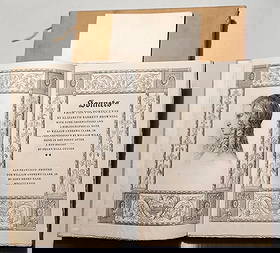 Elizabeth B. Browning: Sonnets from the Portuguese 1847. Facsimile 1927: Elizabeth Barrett Browning (1806 - 1861): Sonnets from the Portuguese ... Limited edition, Number 188 of 250 copies, together with facsimile volume, privately printed by John Henry Nash for William An