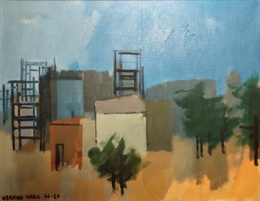 Herman Maril: Patterns, 1967 Oil on Canvas