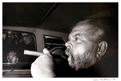 Xavier Lambours: Orson Welles at the César Awards Paris 1982