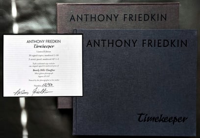 Anthony Friedkin: Timekeeper 2003 Signed 1st Ed. 12/50