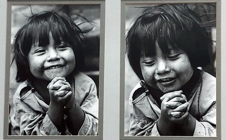 Sebastião Salgado (Attributed): Indigenous Child, Two Photographs