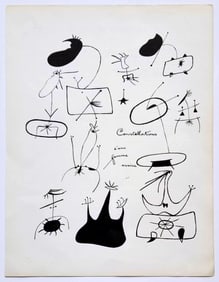Joan Miro: Constellations d'Une Femme Assise 1939