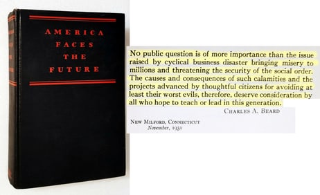 America Faces the Future 1932 First Edition