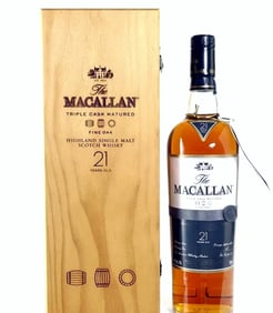 Macallan 21 Year Old Triple Cask Fine Oak Highland Single Malt