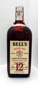 Bell's Royal Vat: 12-years-old  4/5 Qt, 1960s