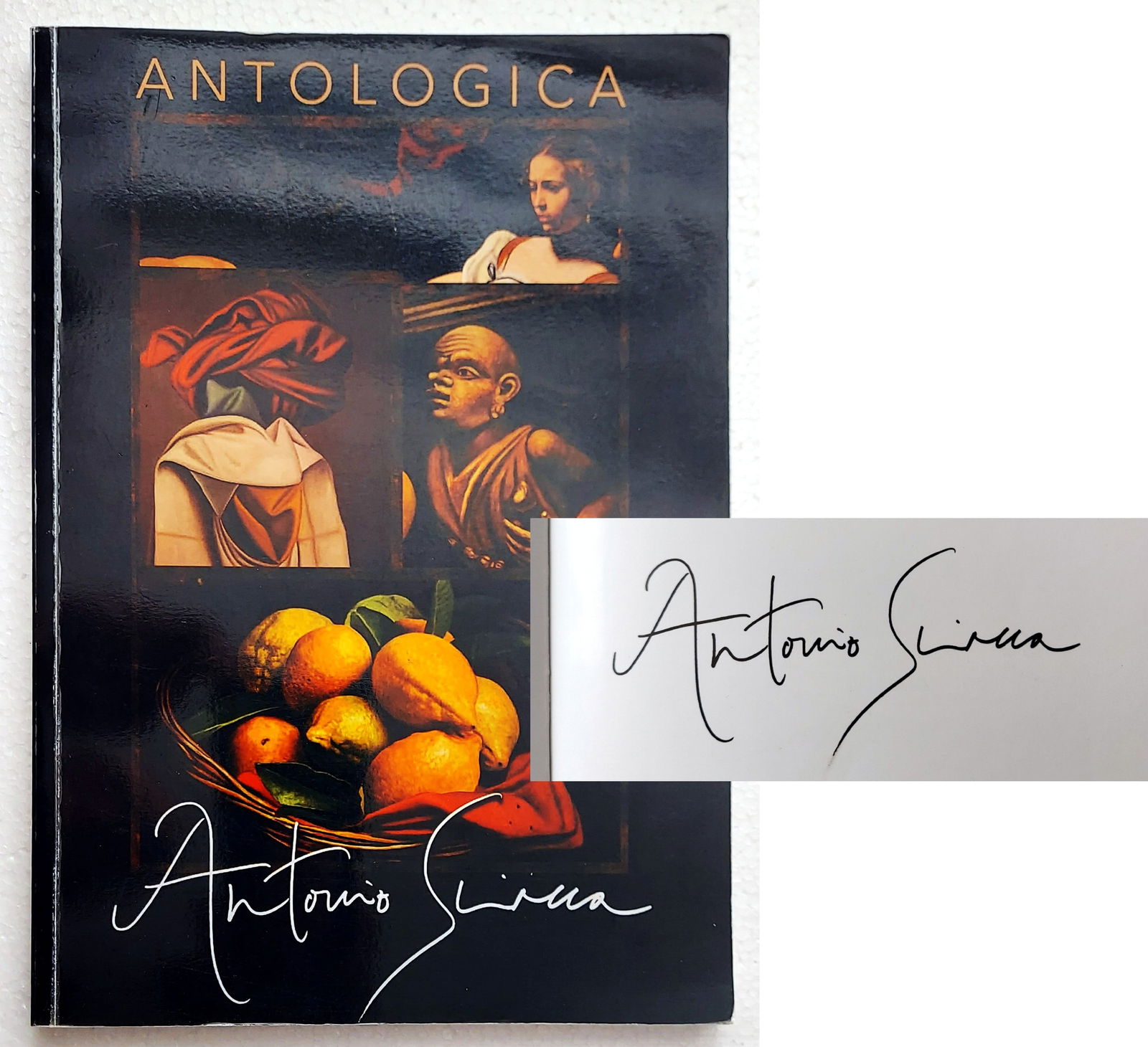 Antonio Sciacca, Signed: Antologica, 2020 First Edition (1 of 7)