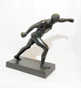 Grand Tour Bronze Borghese Gladiator, 19th century