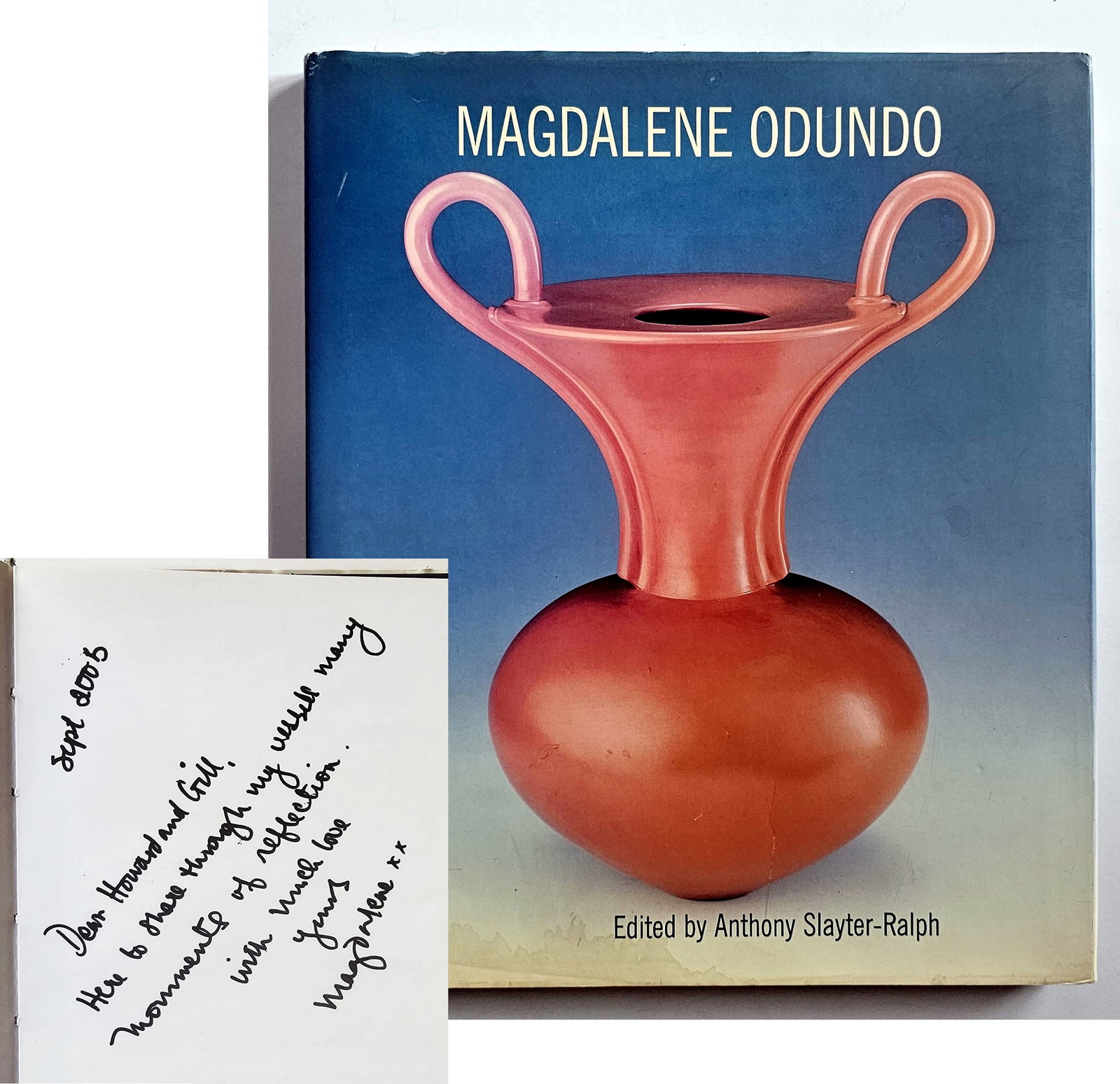 Magdalene Odundo Signed & Inscribed Monograph 2004 First Edition (1 of 9)