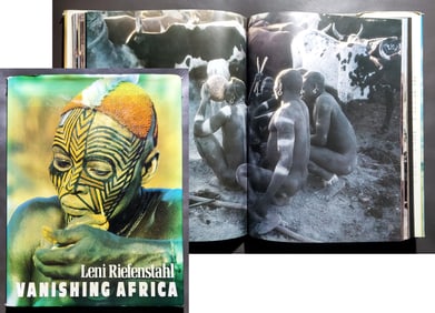Leni Riefenstahl (German, 1902-2003): Vanishing Africa 1982 First Edition