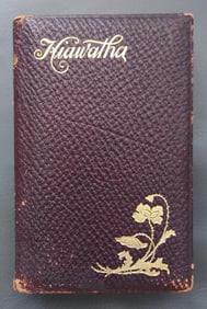 Henry W. Longfellow: Hiawatha c.1898 Deluxe Leather Bound