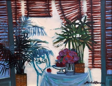 Michel Henry: Cote d'Azur, Oil on Canvas