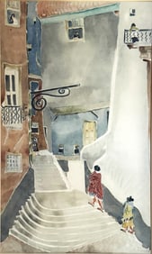 Alexis Gritchenko: Coimbra 1924 Lithograph