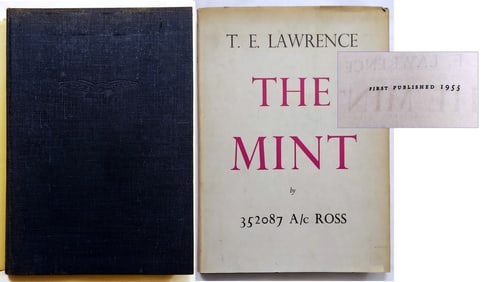 T. E. Lawrence: The Mint, 1955 First Edition