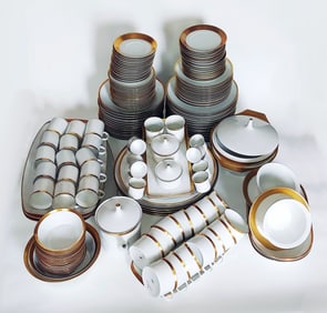 Rosenthal Porcelain Dinnerware Set 169-pieces 1952 Germany